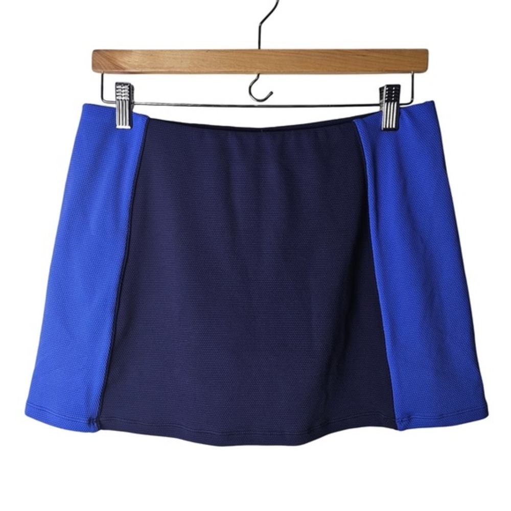 NWT Tommy Bahama M Island Cays Blue Colorblock Skort Pocket Tennis Golf Athletic